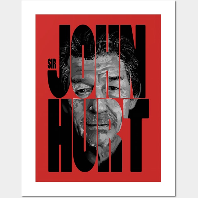 John Hurt Wall Art by Robettino900